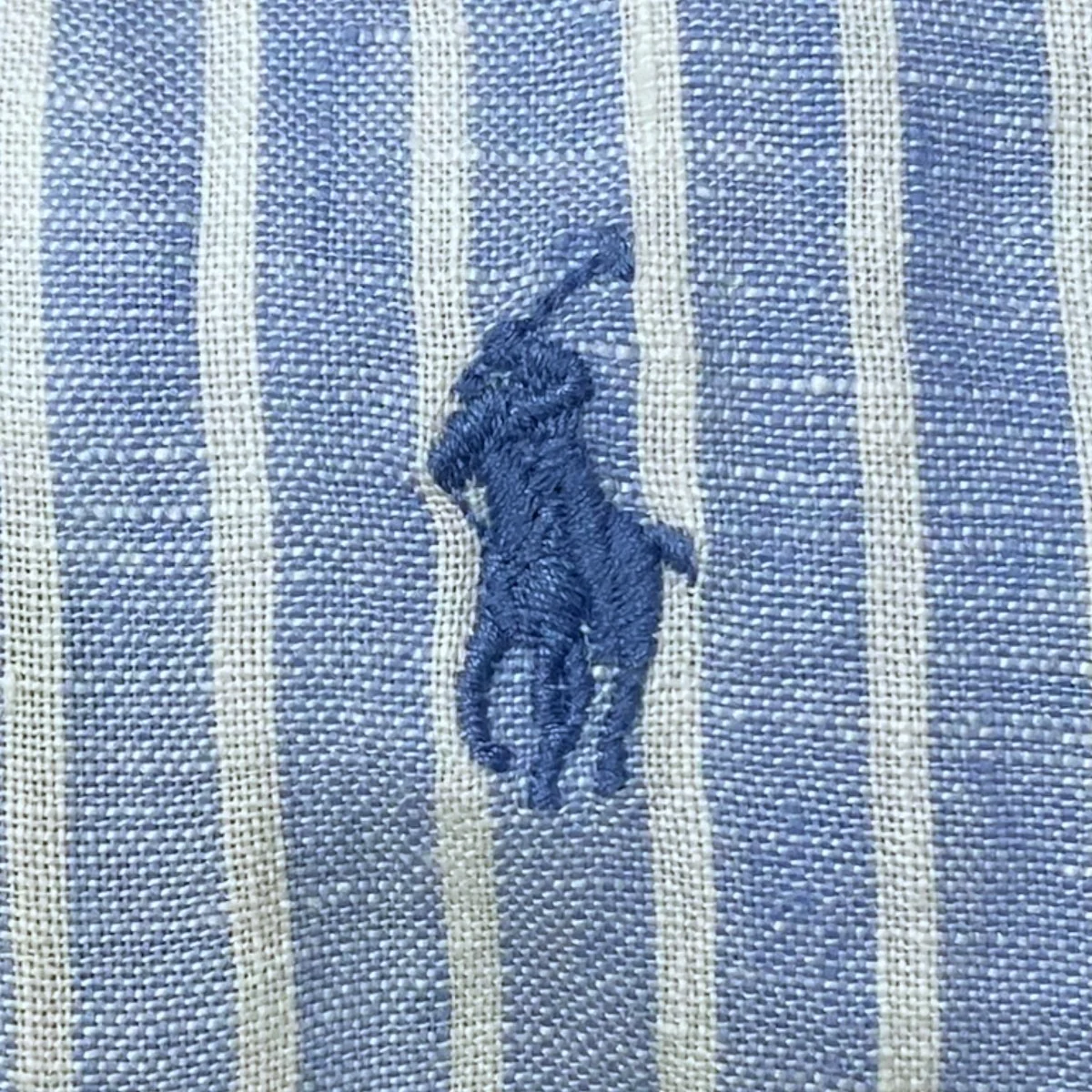 ストライプ柄リネンシャツ RELAXED FIT リラックスフィット 211732639004 - Image 4