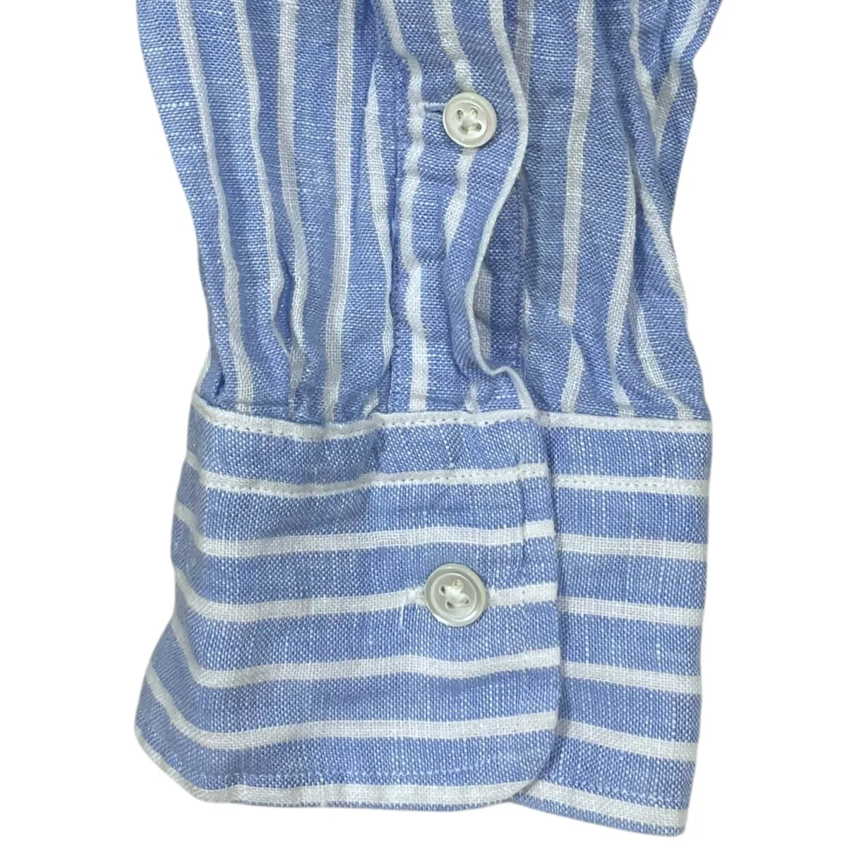 ストライプ柄リネンシャツ RELAXED FIT リラックスフィット 211732639004 - Image 5