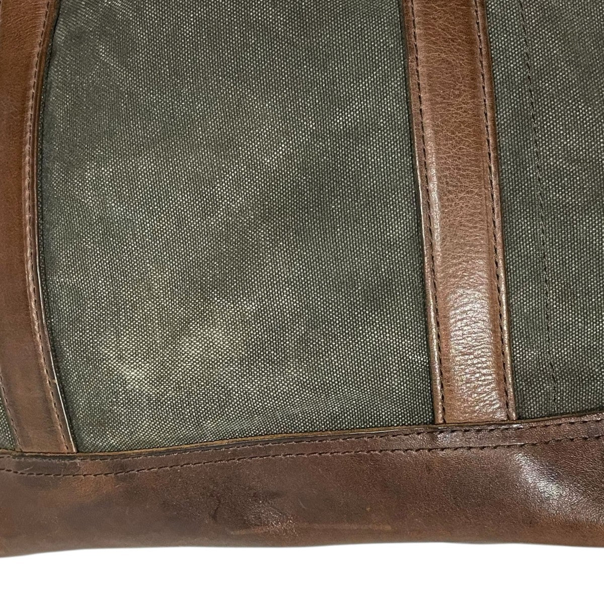 レザー帆布加工トートバッグ AGING CANVAS BASIC TOTE エイジングキャンバス ベーシックトート - Image 9