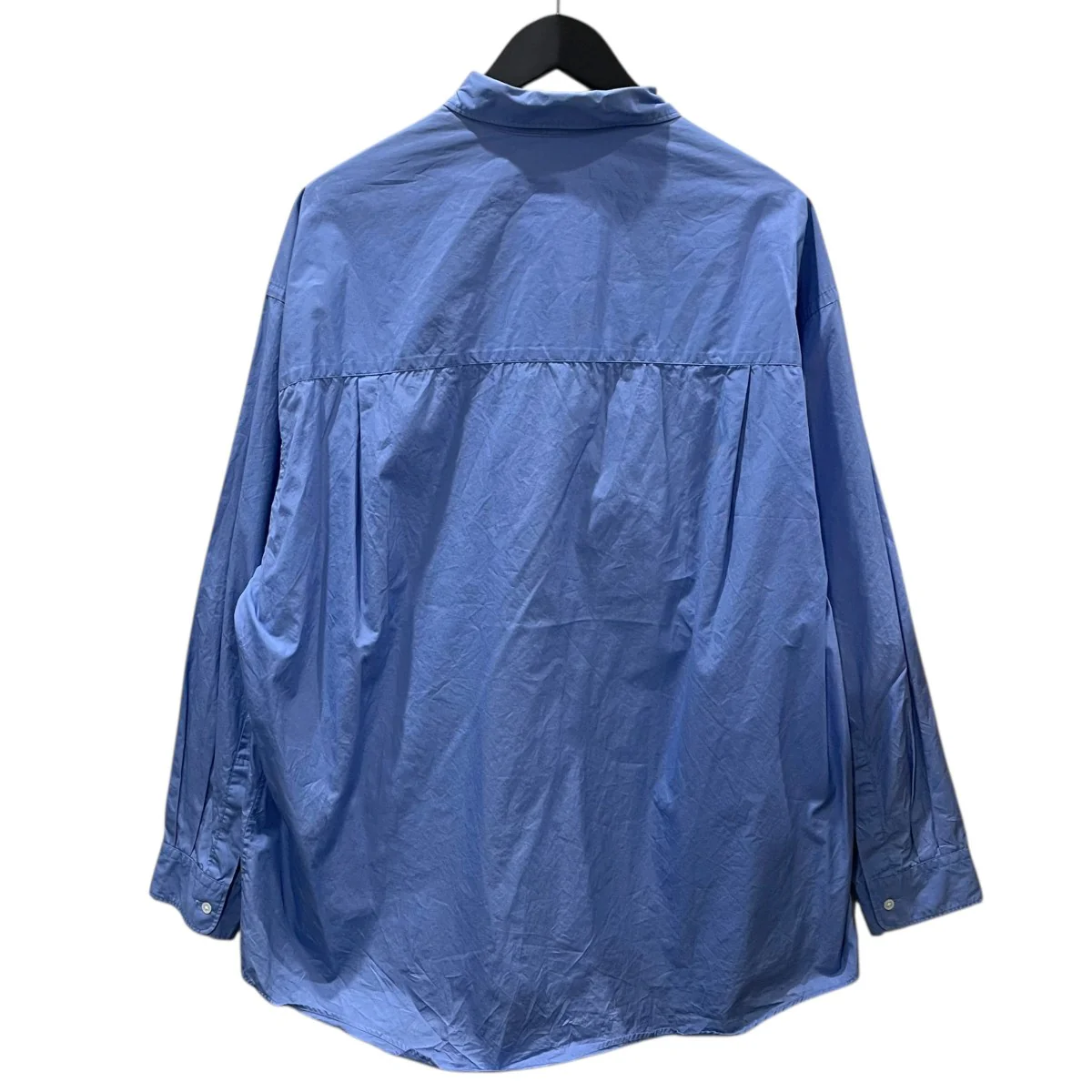 20AW 長袖シャツ Broad L／S Oversized Regular Collar Shirt ブロード ロングスリーブ オーバーサイズド レギュラーカラーシャツ GM203-50110B - Image 2