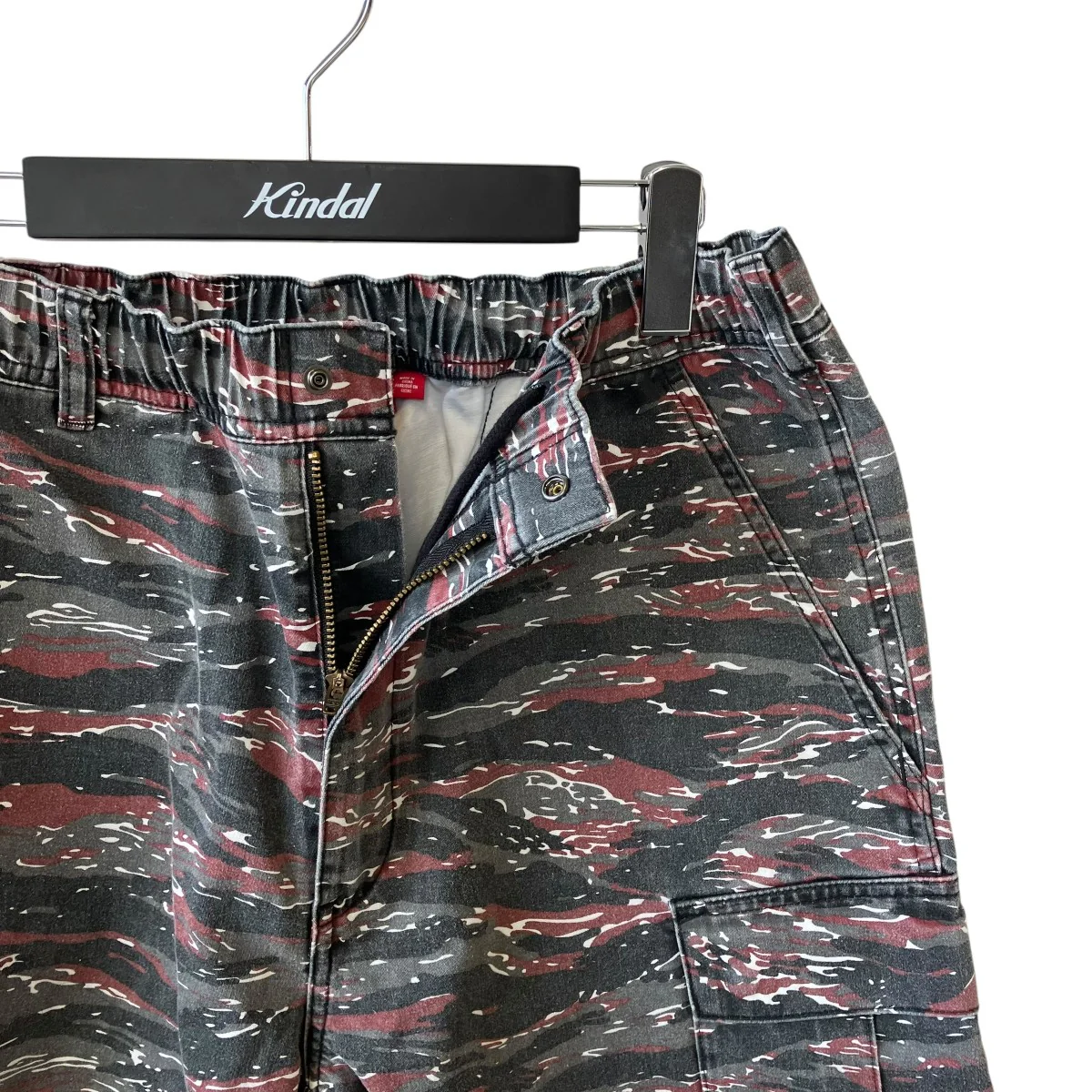 Cargo Short Red Tiger Camoカモフラージュ柄ハーフパンツ - Image 3