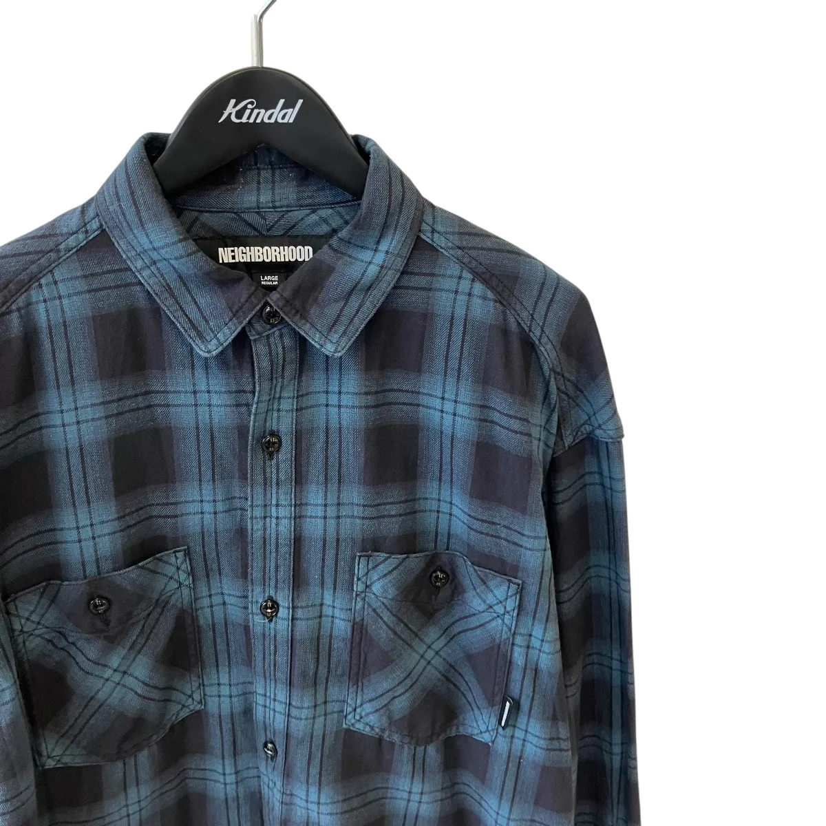 NEL CHECK SH LS ． CO長袖シャツ222ARNH-SHM01 - Image 3