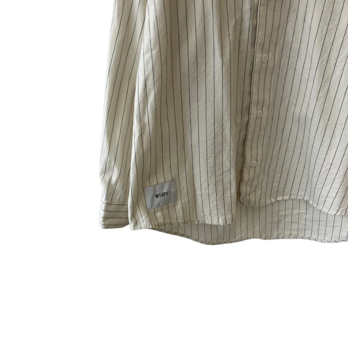 22SSLEAGUE／LS／COTTON．FLANNEL．STRIPE長袖シャツ221TQDT-SHM01 - Image 4