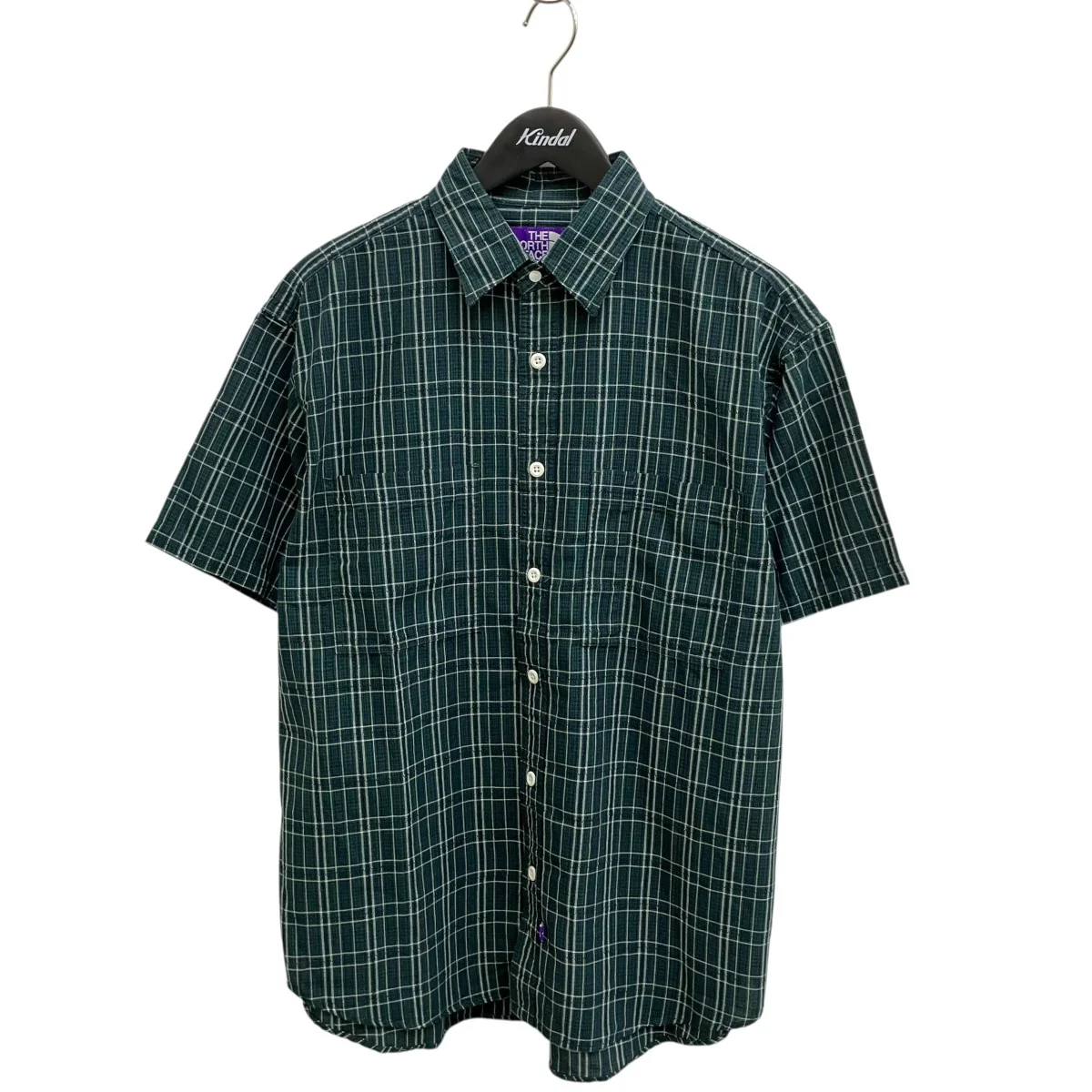 Plaid Dobby Field S S Shirt半袖シャツNT3417N