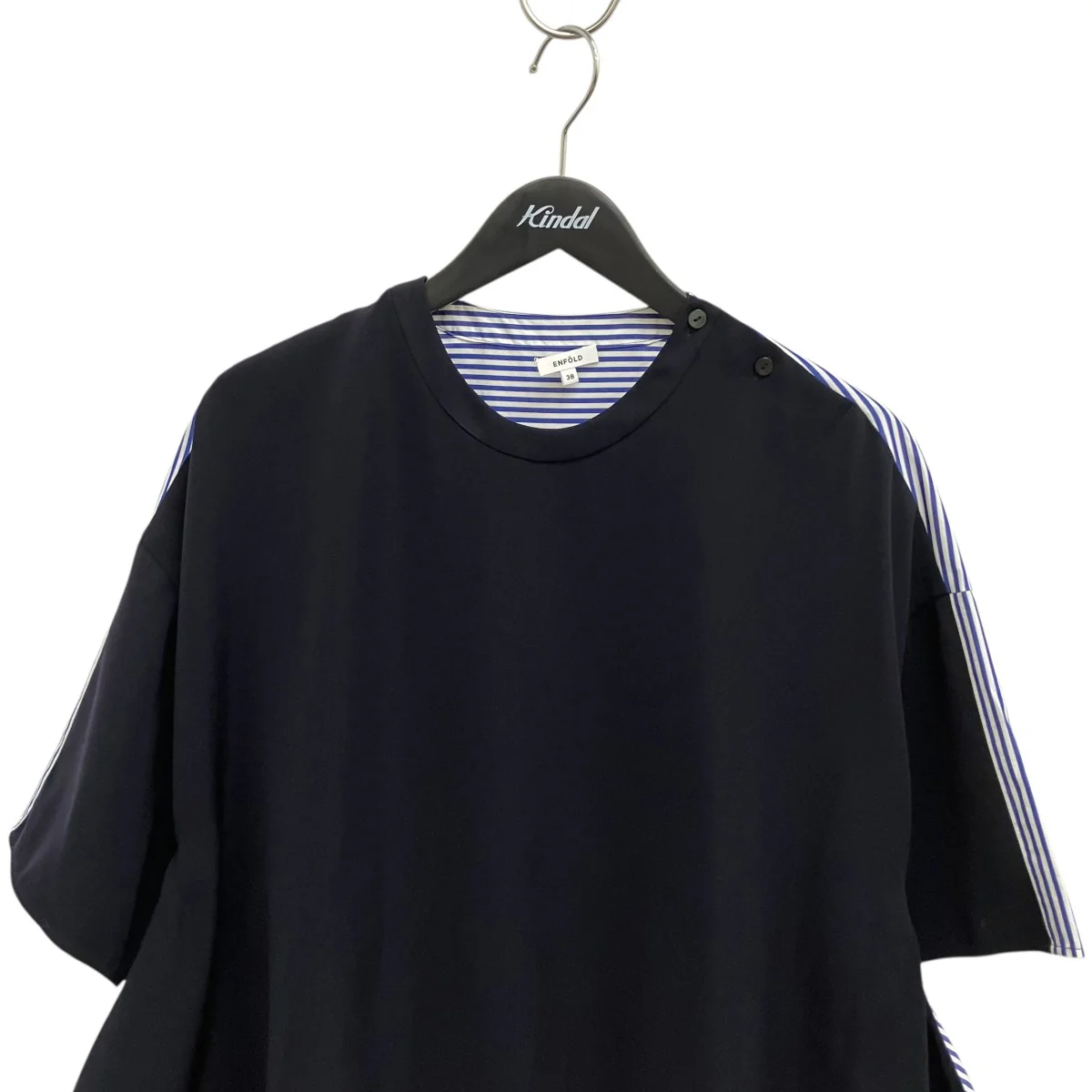 SHIRT COMBI PULLOVER半袖ブラウス300HA230-0560 - Image 3