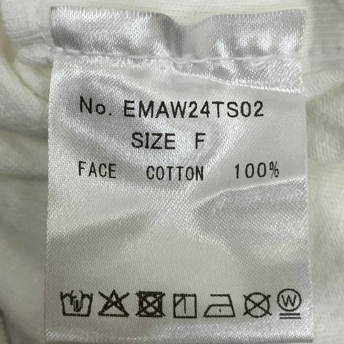 半袖TシャツEMAW24TS02 - Image 7