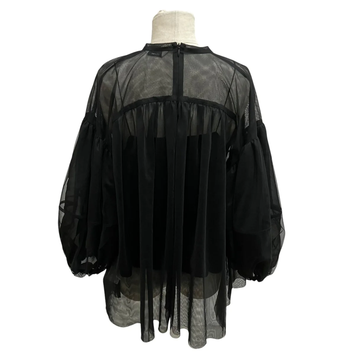 SHEER TULLE BALLOON SLEEVE TOPSパフスリーブカットソー14122-4092 - Image 2