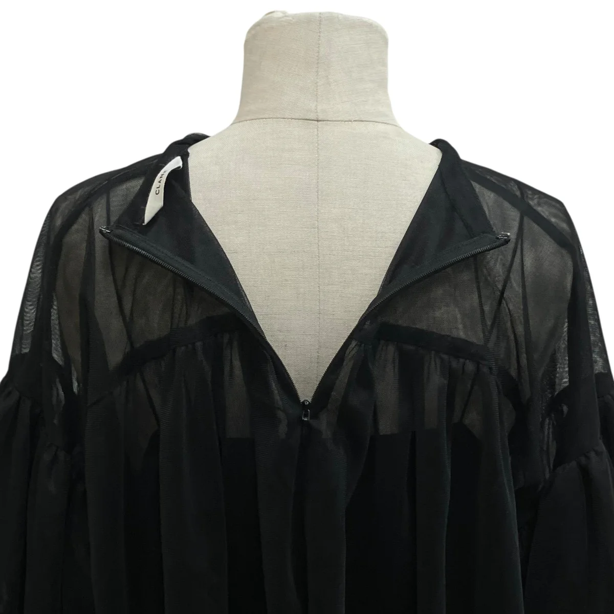 SHEER TULLE BALLOON SLEEVE TOPSパフスリーブカットソー14122-4092 - Image 5