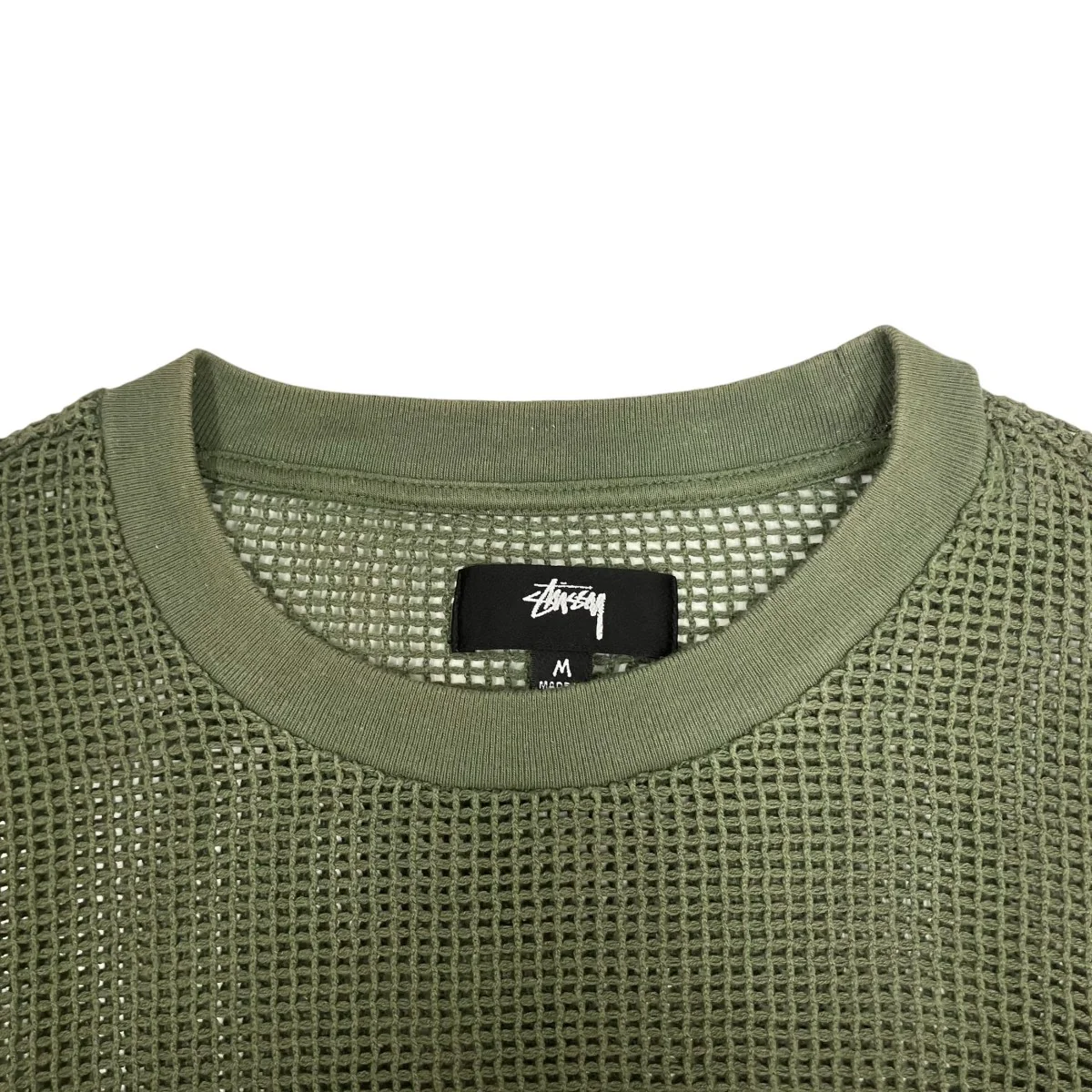 22SScotton mesh ls crewメッシュカットソー94974 - Image 4