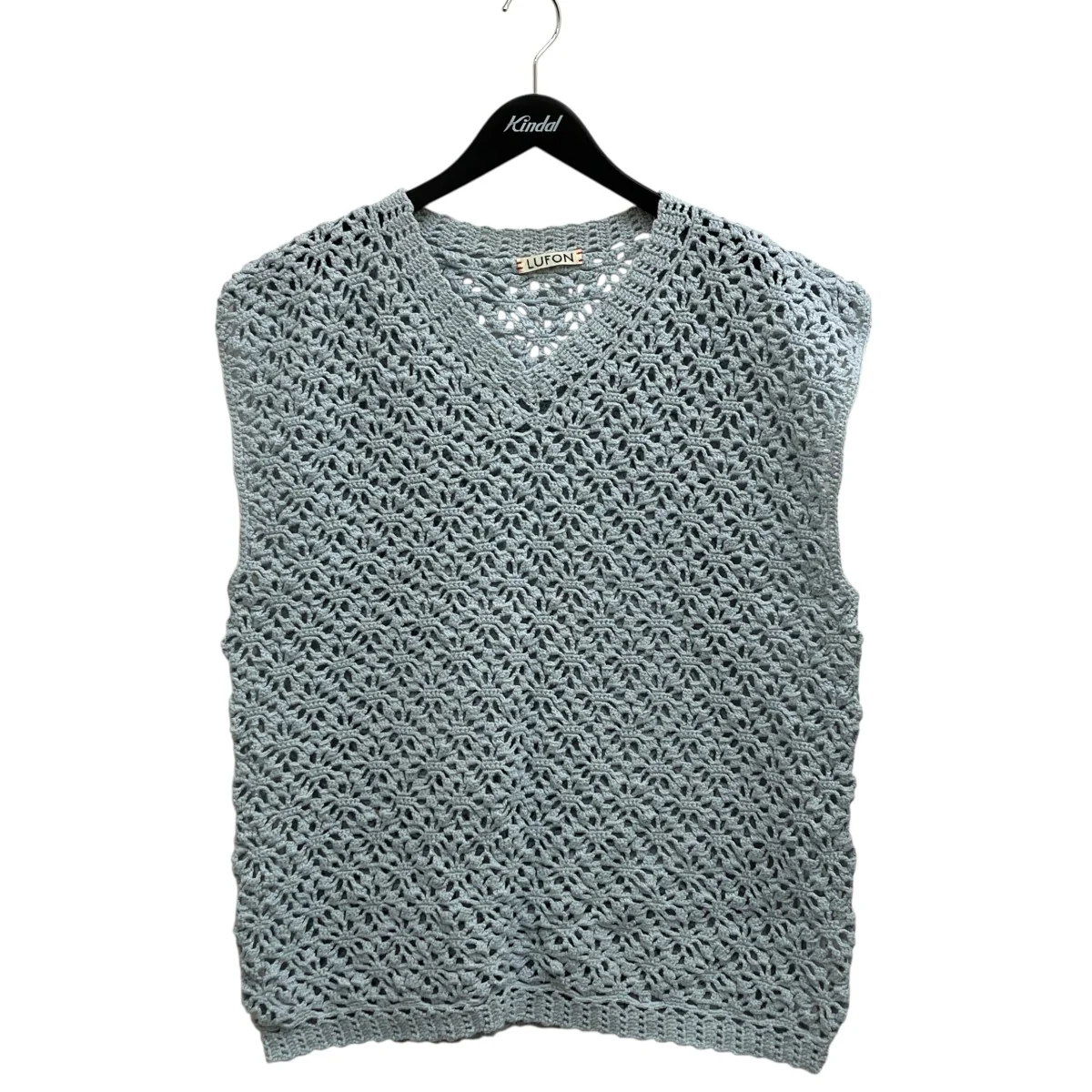 CROCHET HAND KNIT VESTニットベスト