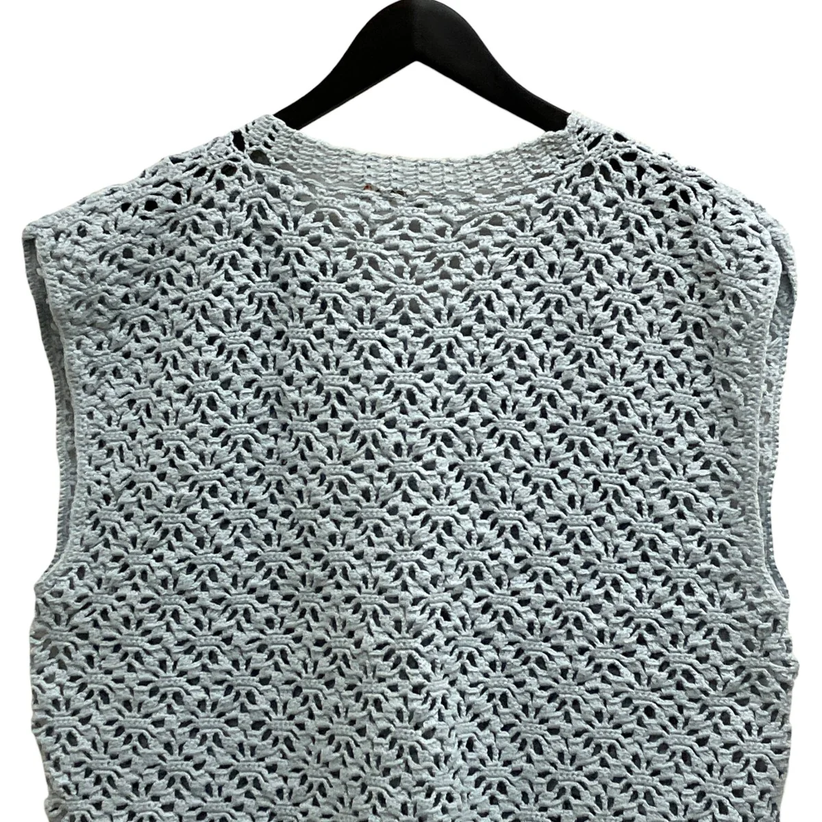CROCHET HAND KNIT VESTニットベスト - Image 4