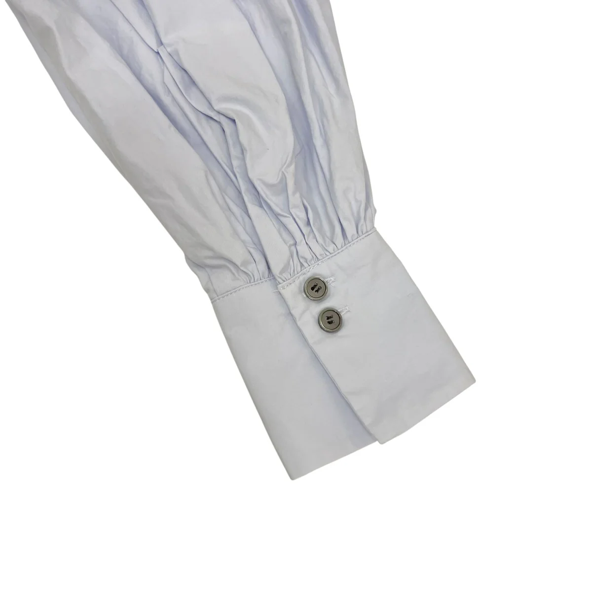 BIG COLLAR DRAWSTRING BLOUSE長袖ブラウス18122-4012 - Image 4