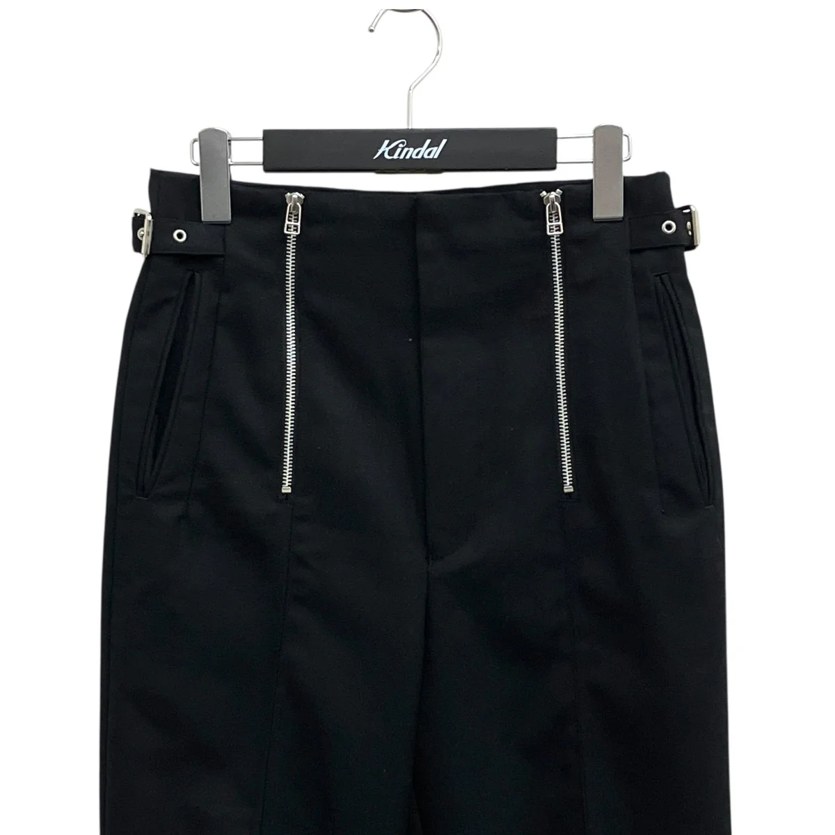 Wool Gabardine Zip Trousersパンツ2A006-0123-12 - Image 3