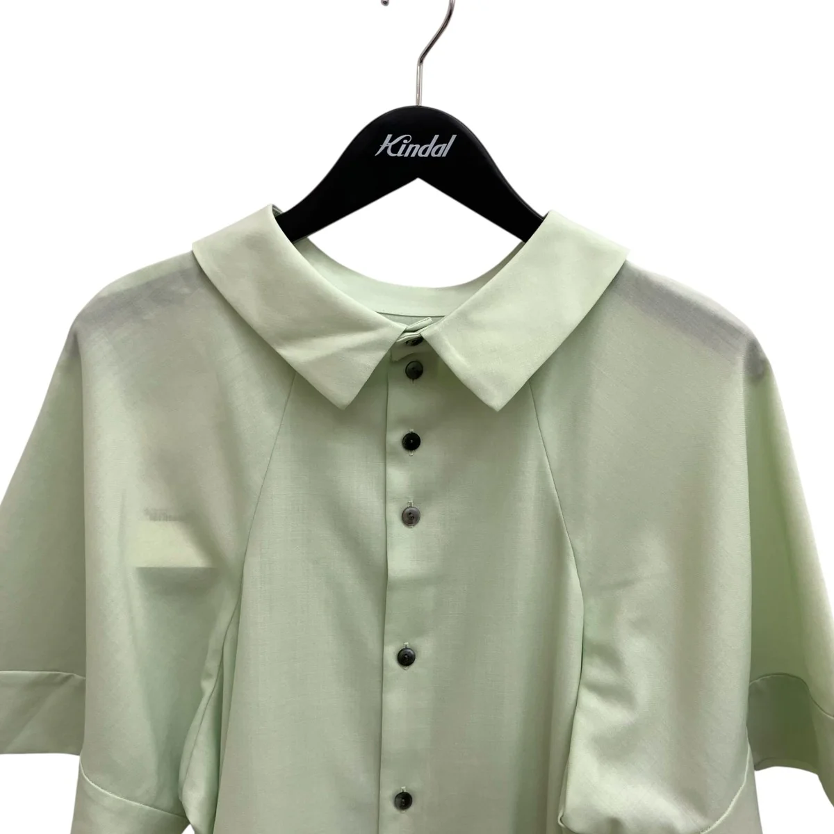 5AW HIGH-NECK BLOUSE半袖シャツ300IA230-0781 - Image 3