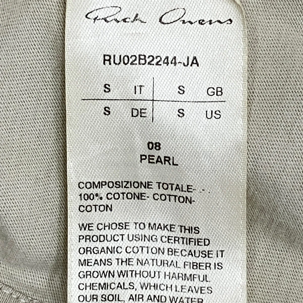 GRID CREWNECKTシャツRU02B2244-JA - Image 7
