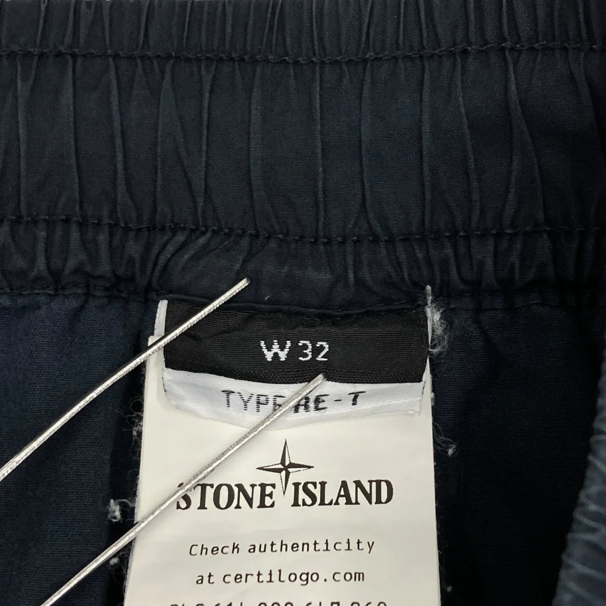 STRETCH COTTON TELA PARACADUTE GARMENT DYEDカーゴパンツ801531303 - Image 10