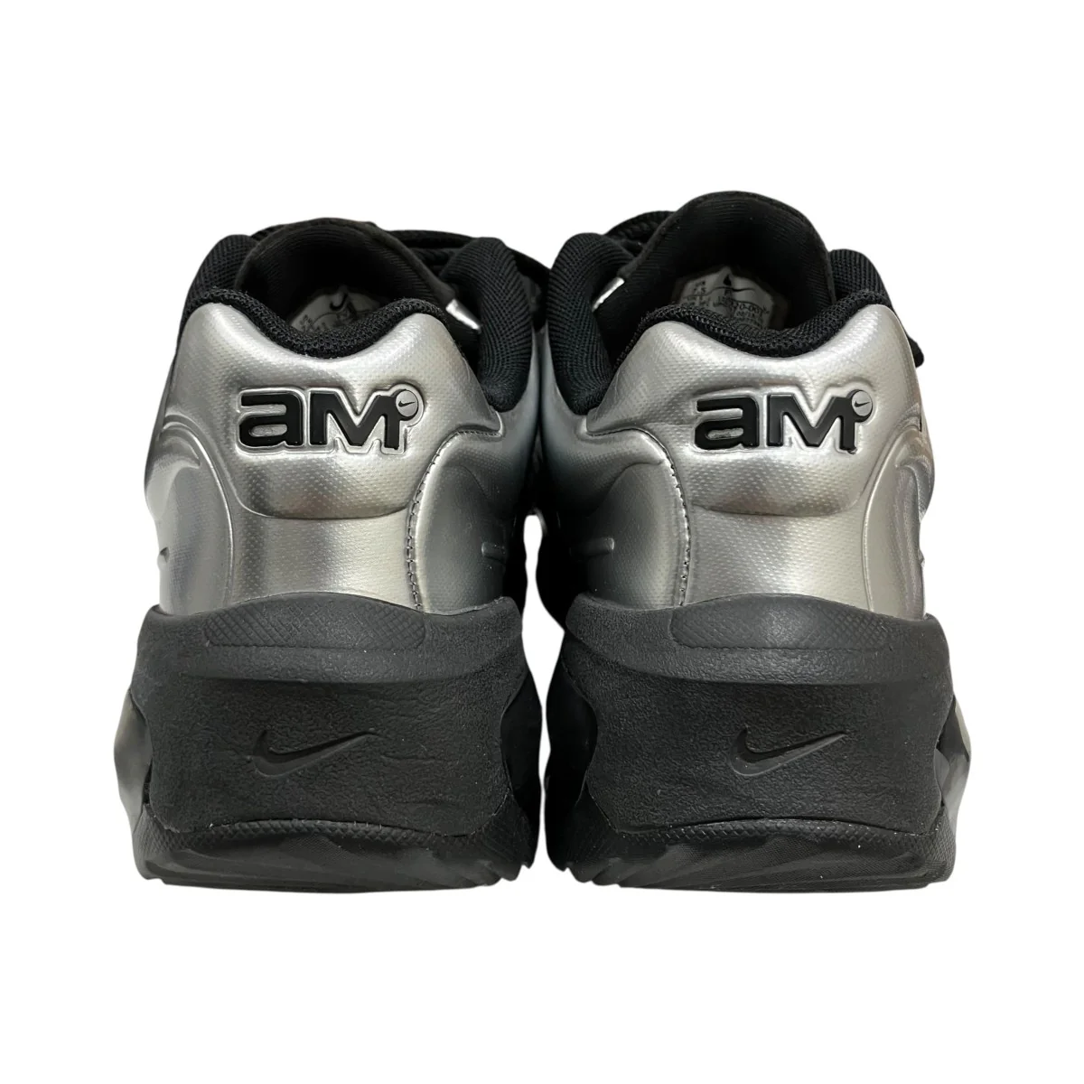 NIKE WMNS AIR MAX MUSE BLACK METALLIC SILVERスニーカーFV1920-001 - Image 4