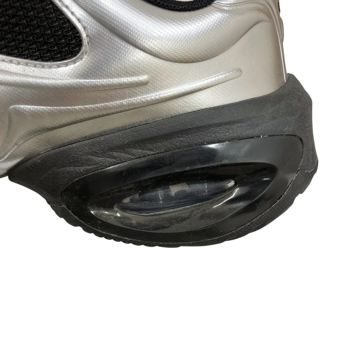 NIKE WMNS AIR MAX MUSE BLACK METALLIC SILVERスニーカーFV1920-001 - Image 6