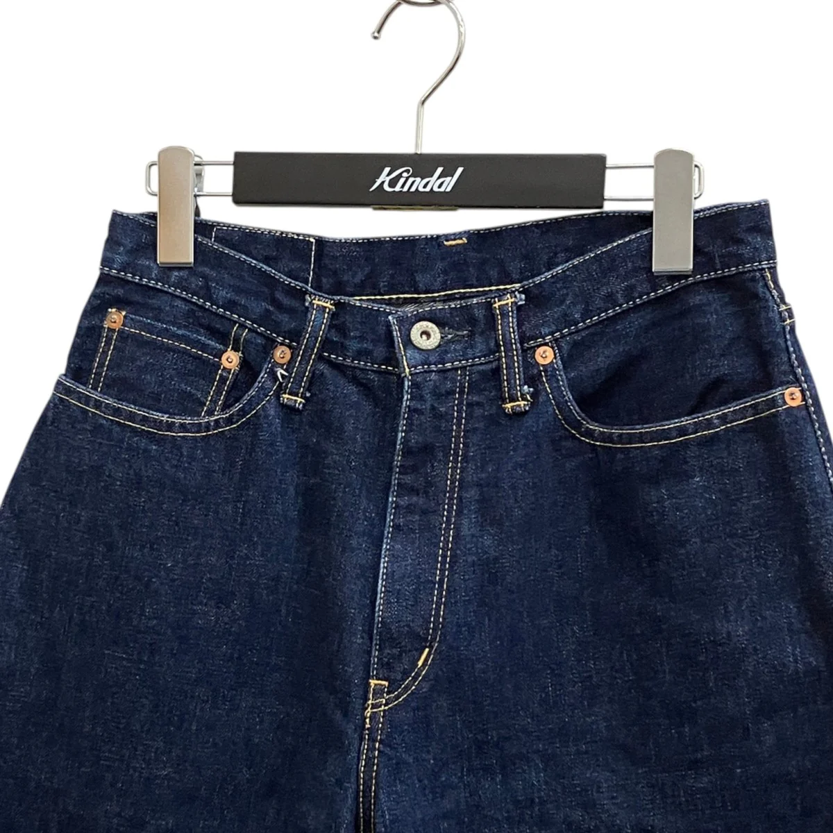 15．5oz DENIM WIDE 5POCKETデニムパンツS21SPT08 - Image 3