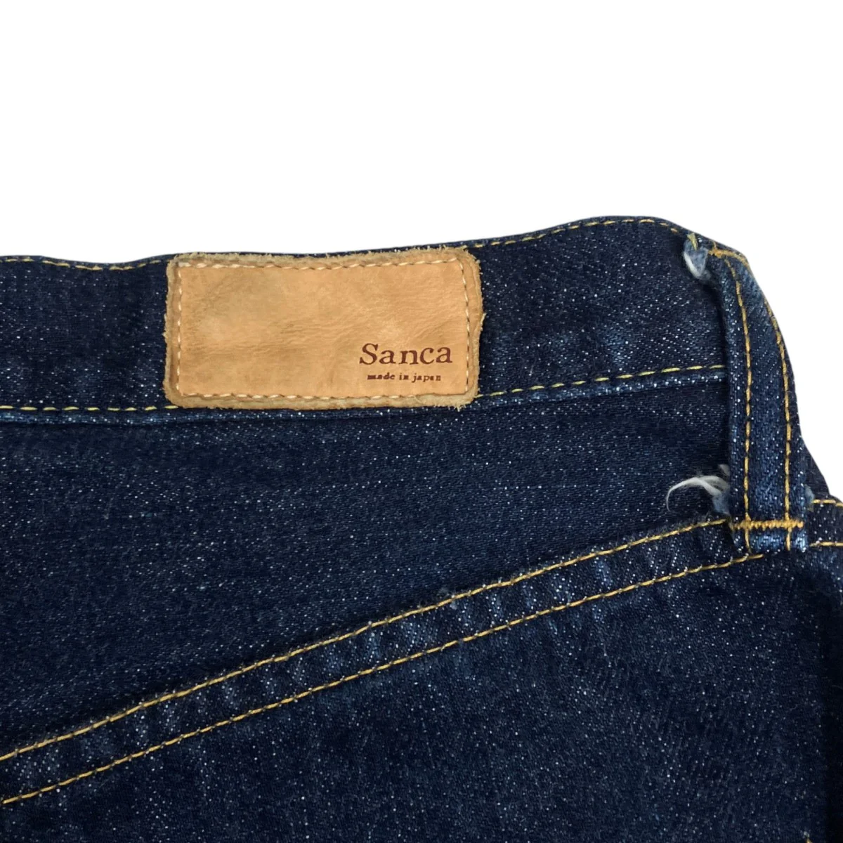 15．5oz DENIM WIDE 5POCKETデニムパンツS21SPT08 - Image 8