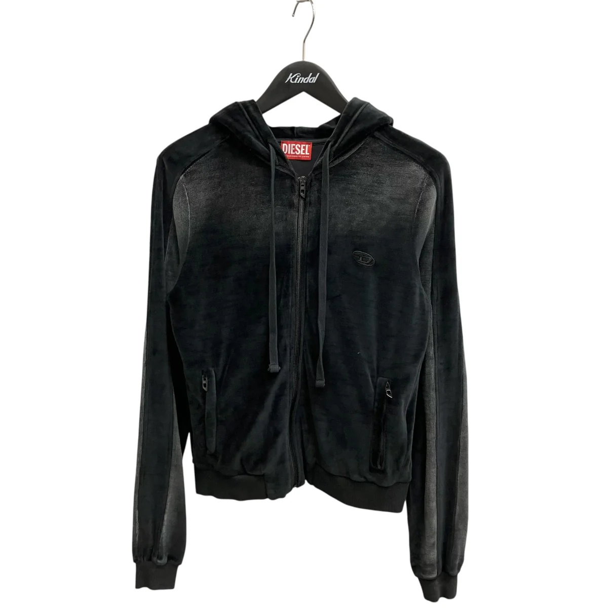 Zip-up Hoodie faded chenilleジップアップパーカー0BNEI