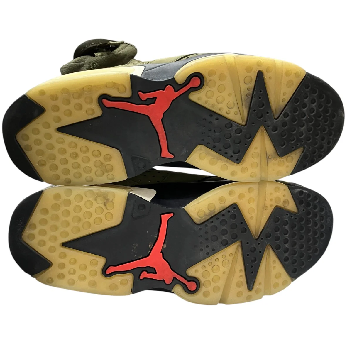 × Travis Scott  Air Jordan 6 Retro ”Medium OliveハイカットスニーカーCN1084-200 - Image 5