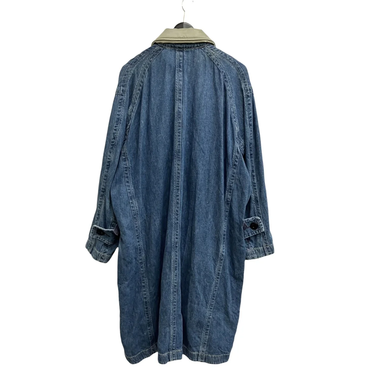 23SS ドッキング デニム ミリタリーロングコート 23-02998M - Image 2