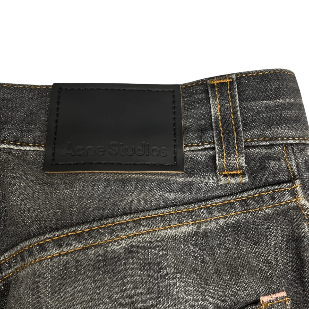 2023F FN Black TrafalgarデニムパンツA00541 - Image 5