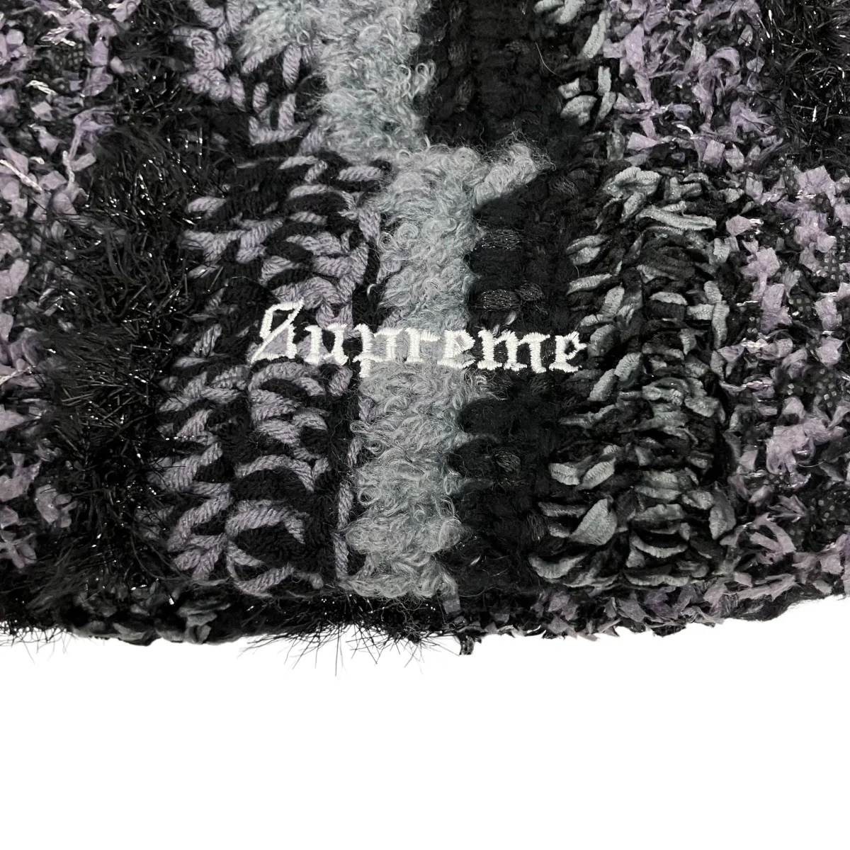 25AWTinsel Stripe Beanieニット帽 - Image 3