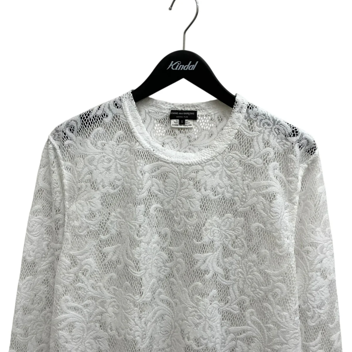 25SS フローラルレースロングスリーブカットソー PO-T036 - Image 3