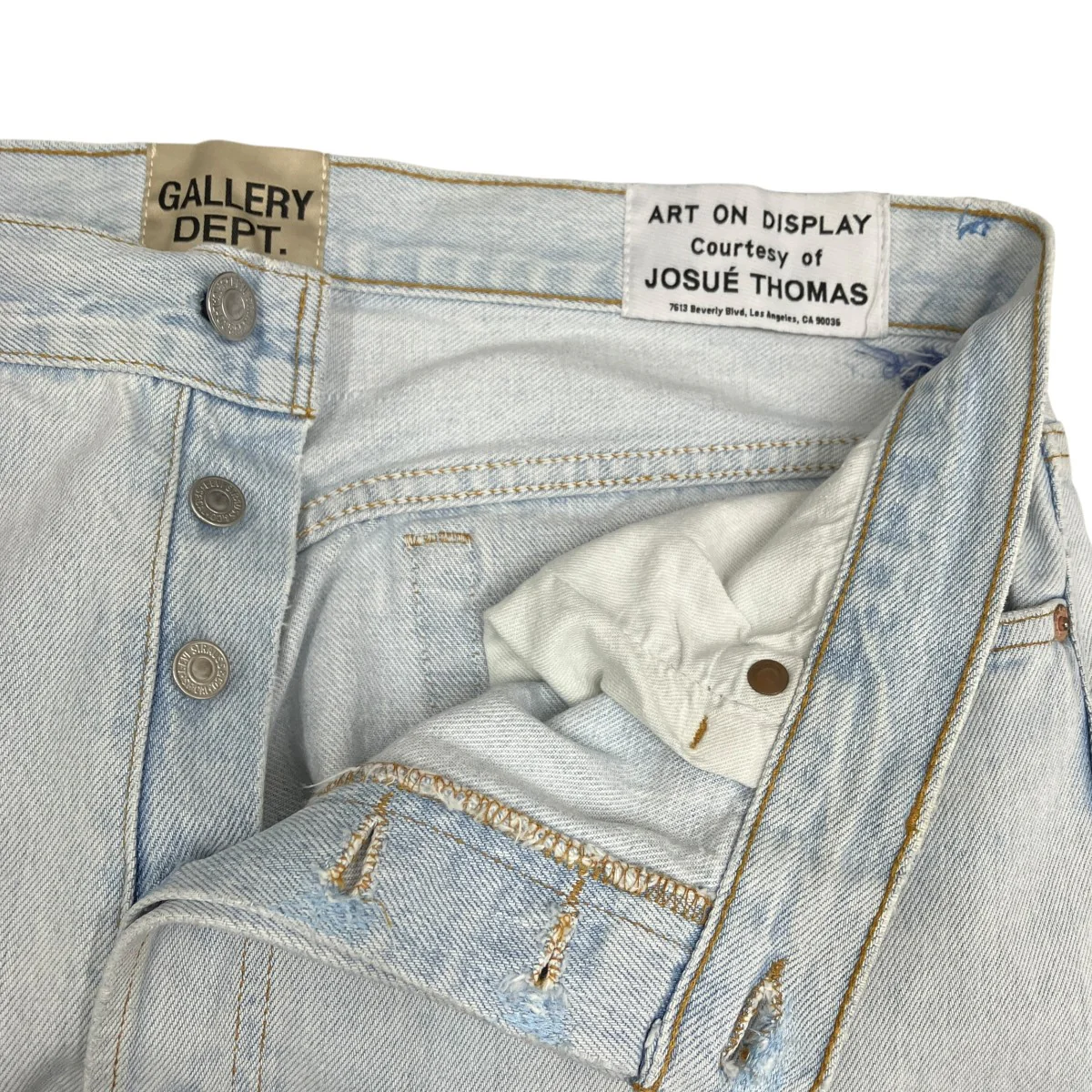 LA FLARE VINTAGE DENIM JEANSデニムパンツLA-5052-F - Image 6