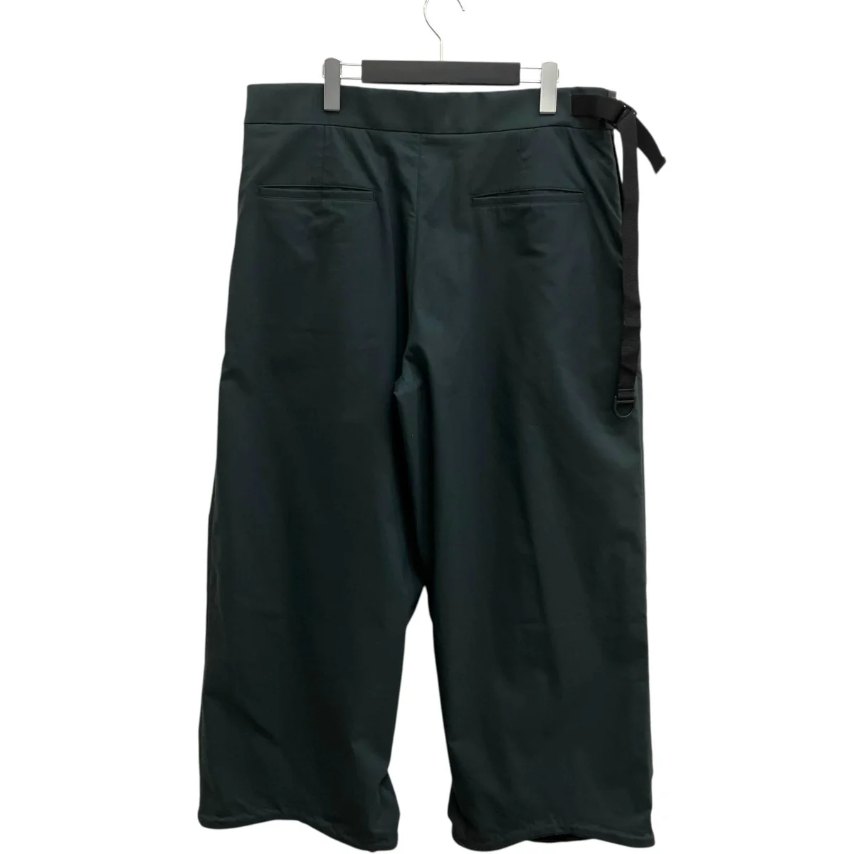 Micro Twill Pleated TrouserマイクロツイルプリーツドトラウザーP48-CH - Image 2
