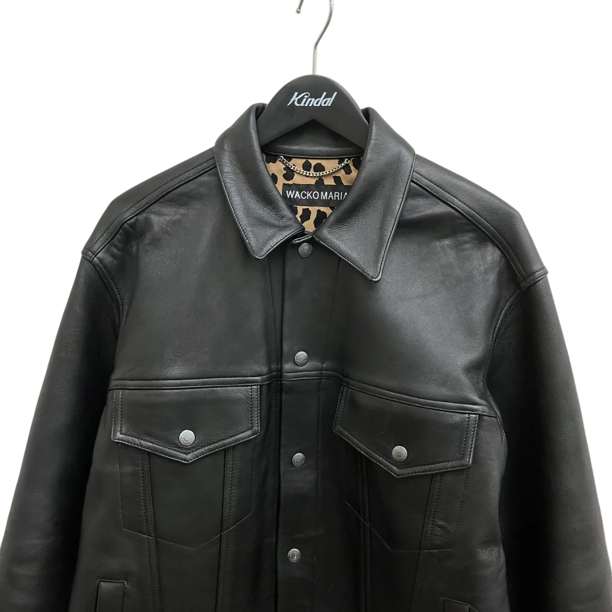25AWLEATHER TRUCKER JACKETレザージャケット - Image 3