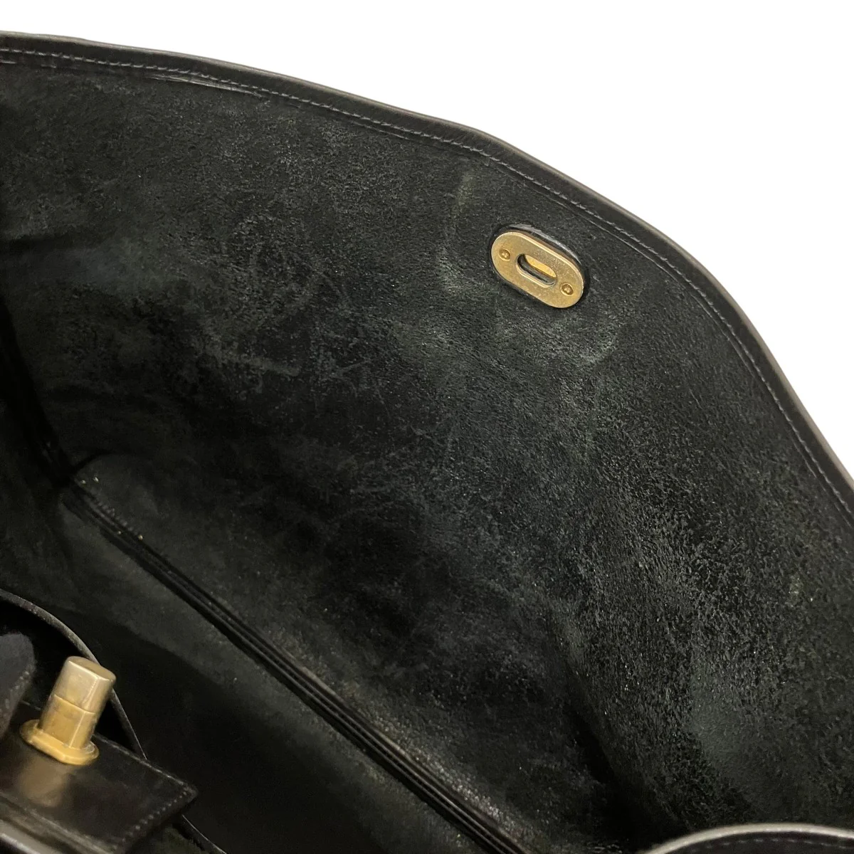 twist buckle bagレザーショルダーバッグ - Image 10