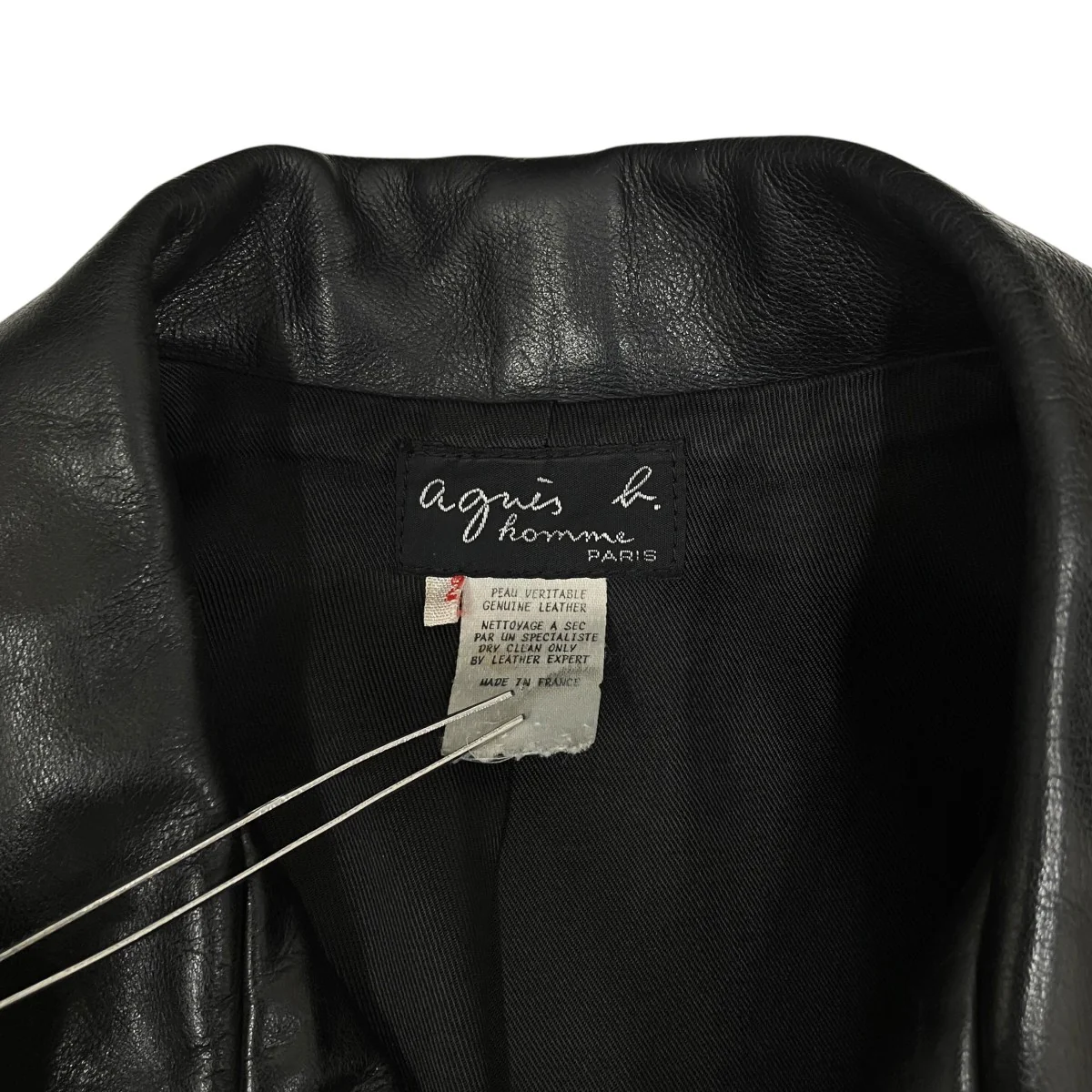 80s~90s フランス製レザージャケット - Image 5