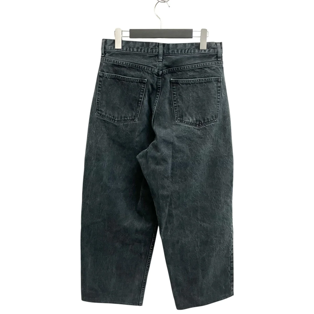 STYLE2 Black Washed Wide Denim Pantsデニムパンツ25AAP-04-18 - Image 2