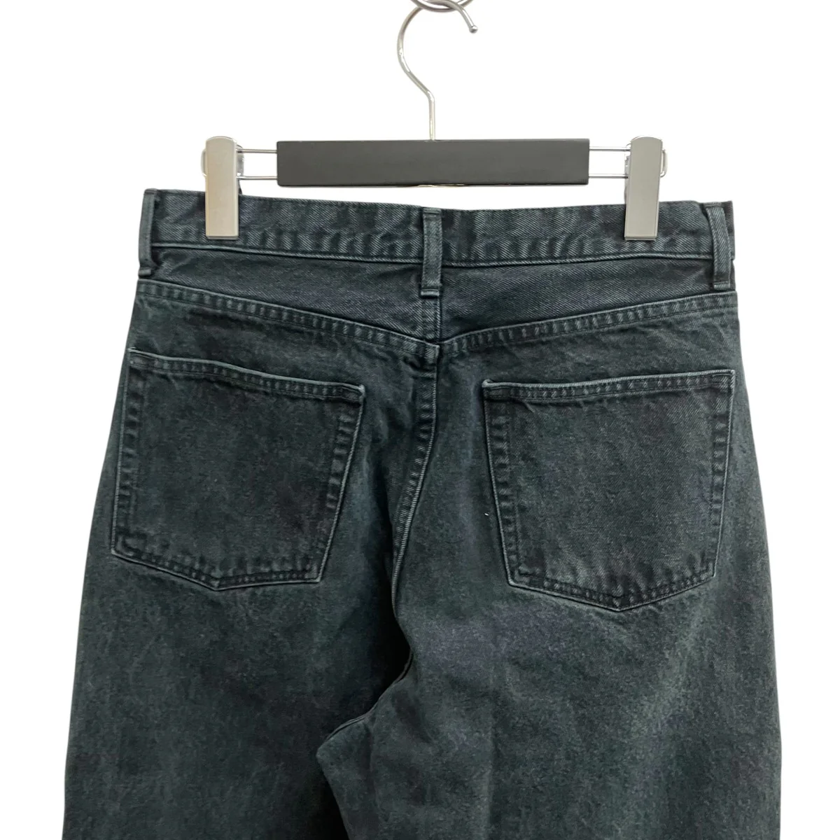 STYLE2 Black Washed Wide Denim Pantsデニムパンツ25AAP-04-18 - Image 4