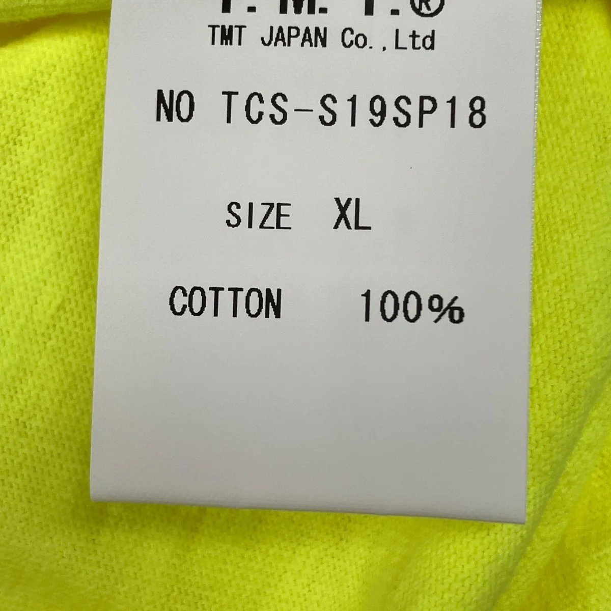 TシャツTCS-S19SP18 - Image 5