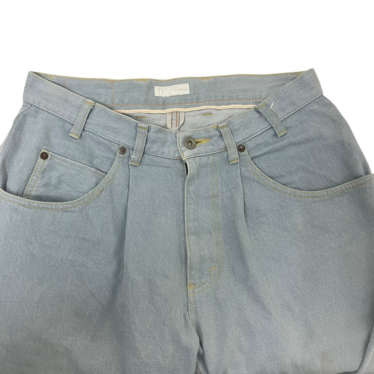 テーパード タックデニムパンツ - Image 3