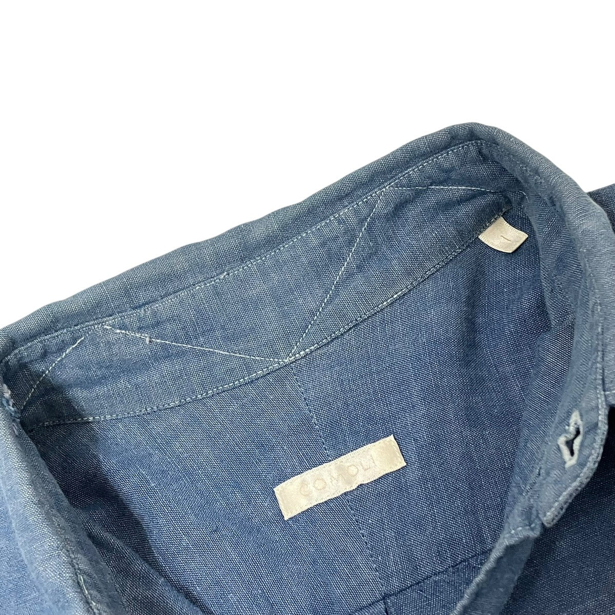 ベタシャンコモリシャツシャンブレーシャツI01-02002 - Image 6