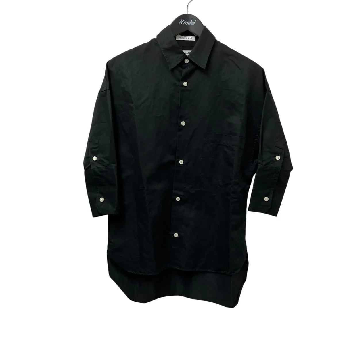 J．BRADLEY CUFF SHIRTハーフスリーブコットンリネンシャツMB191-5029