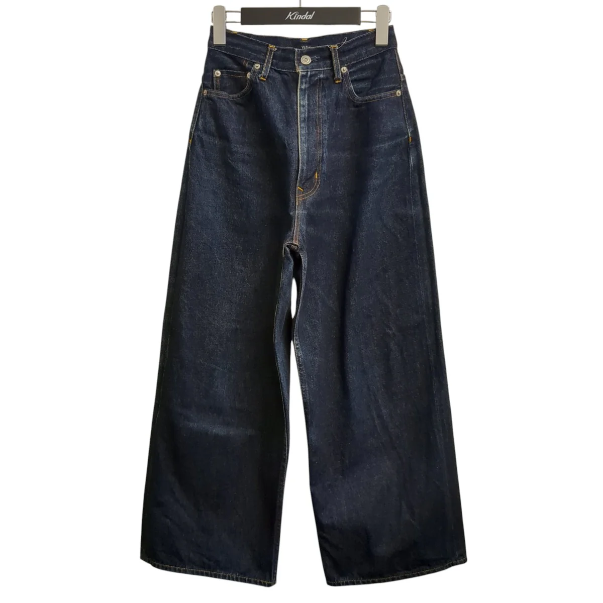 13．5oz DENIM HIGH WEST WIDEデニムパンツ168-1140002