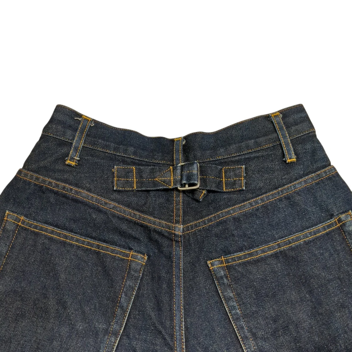 13．5oz DENIM HIGH WEST WIDEデニムパンツ168-1140002 - Image 5