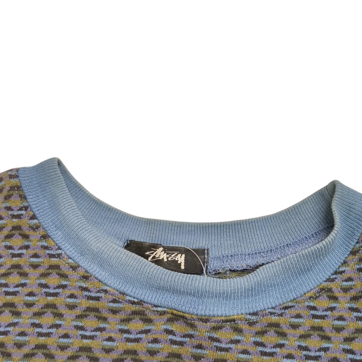 80s ジャガード半袖Tシャツ - Image 6