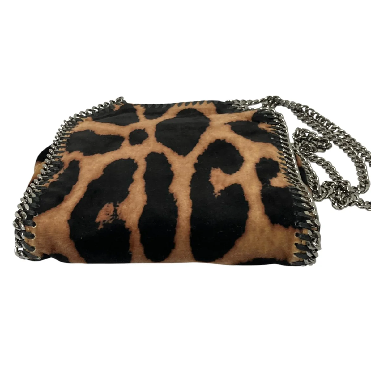 FALABELLA TINYレオパード柄チェーンショルダーバッグ391698 - Image 4