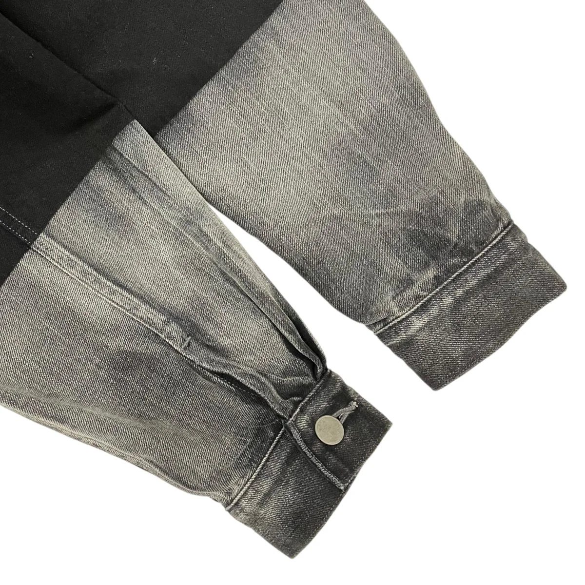 24AWLaser Processed Denim Trucker JacketデニムジャケットYK24FW0788B - Image 5