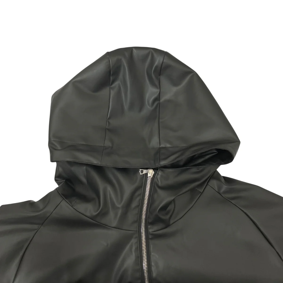 LEATHER HOODED SHORT JACKETフーデッドジャケットST.816 - Image 4