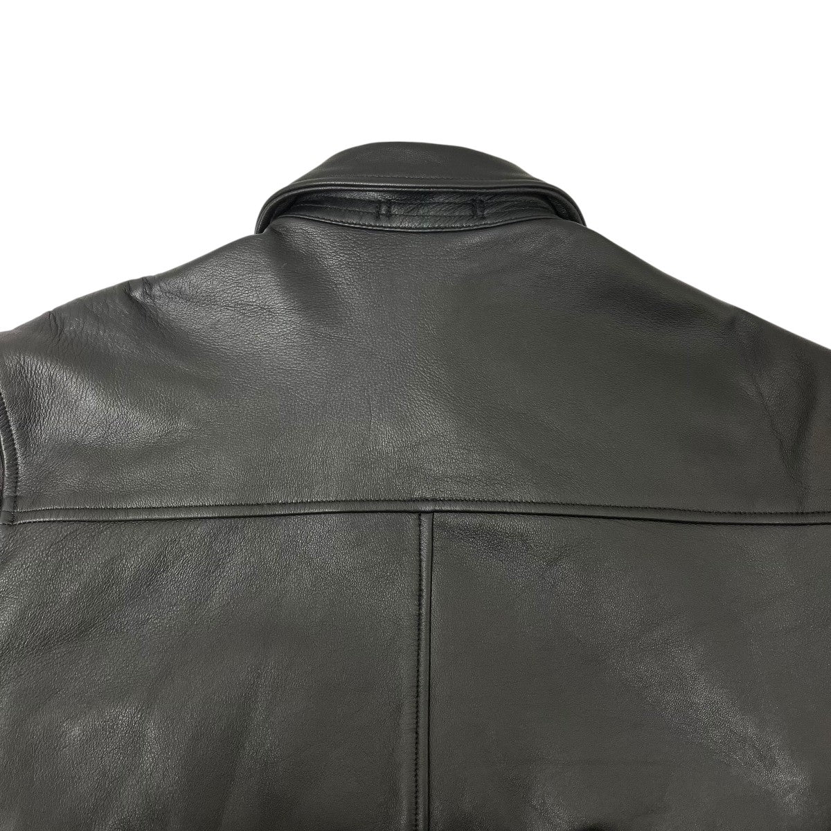 LAMB LEATHER SPORTS JACKETレザージャケットURA7-17B002 - Image 5