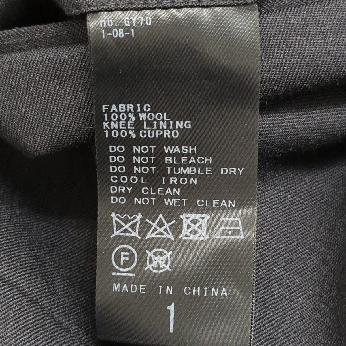 2TUCK WOOL PTパンツ24-030-053-0000-3-0 - Image 8