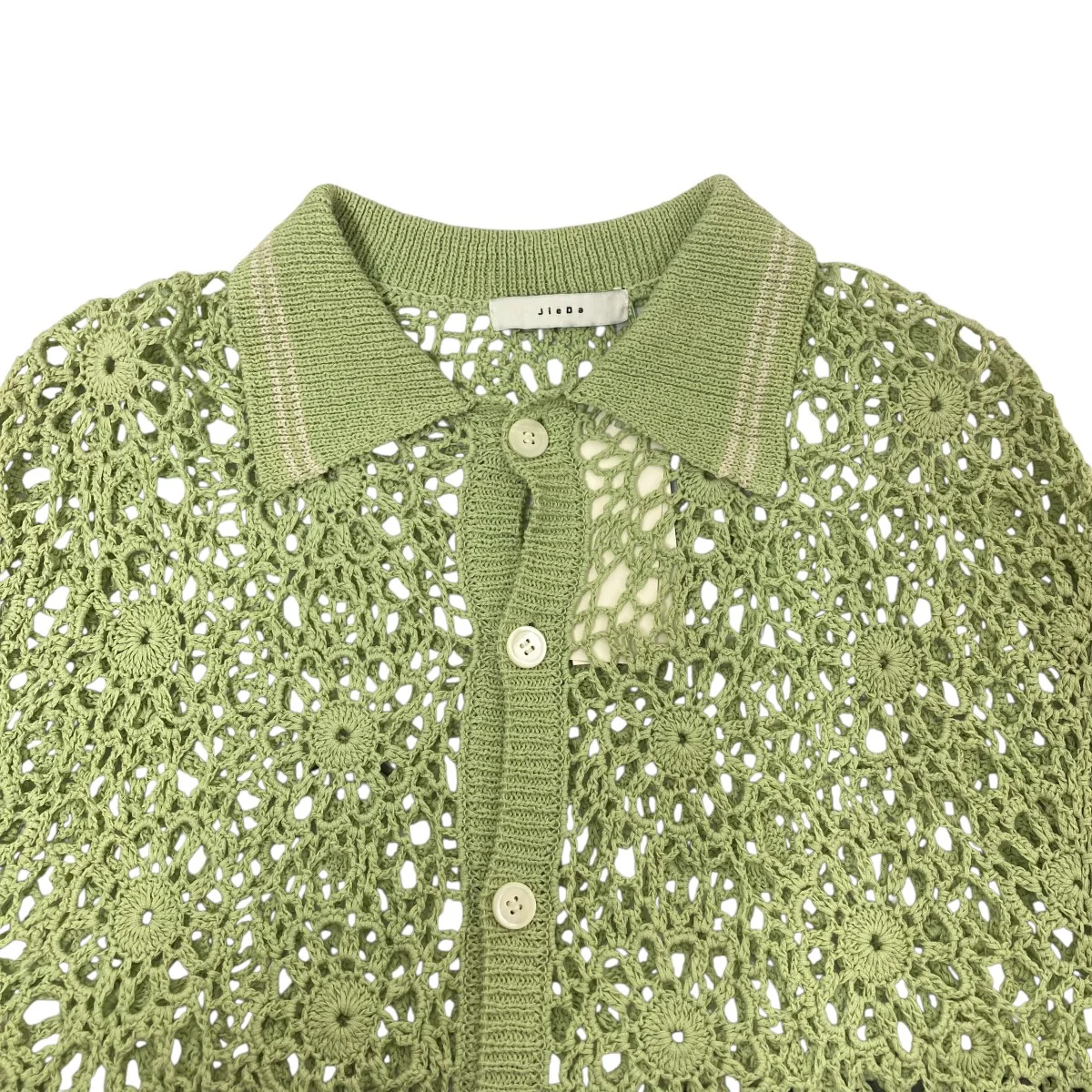 FLOWER HAND KNITTING CARDIGANカーディガンJie-23S-KN01 - Image 3